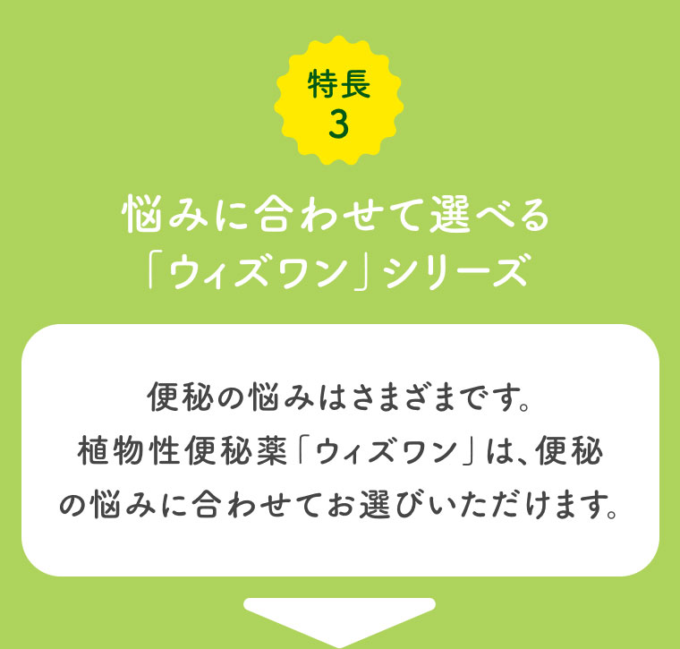 特長 3