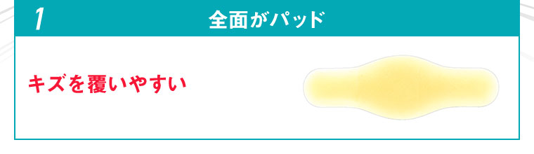 全面がパッド