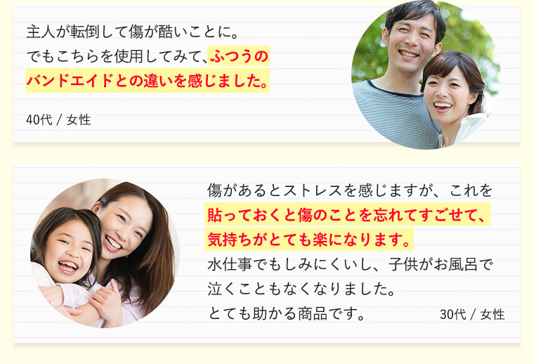 愛用者コメント