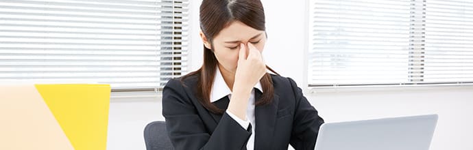 電子機器の使用による不調
