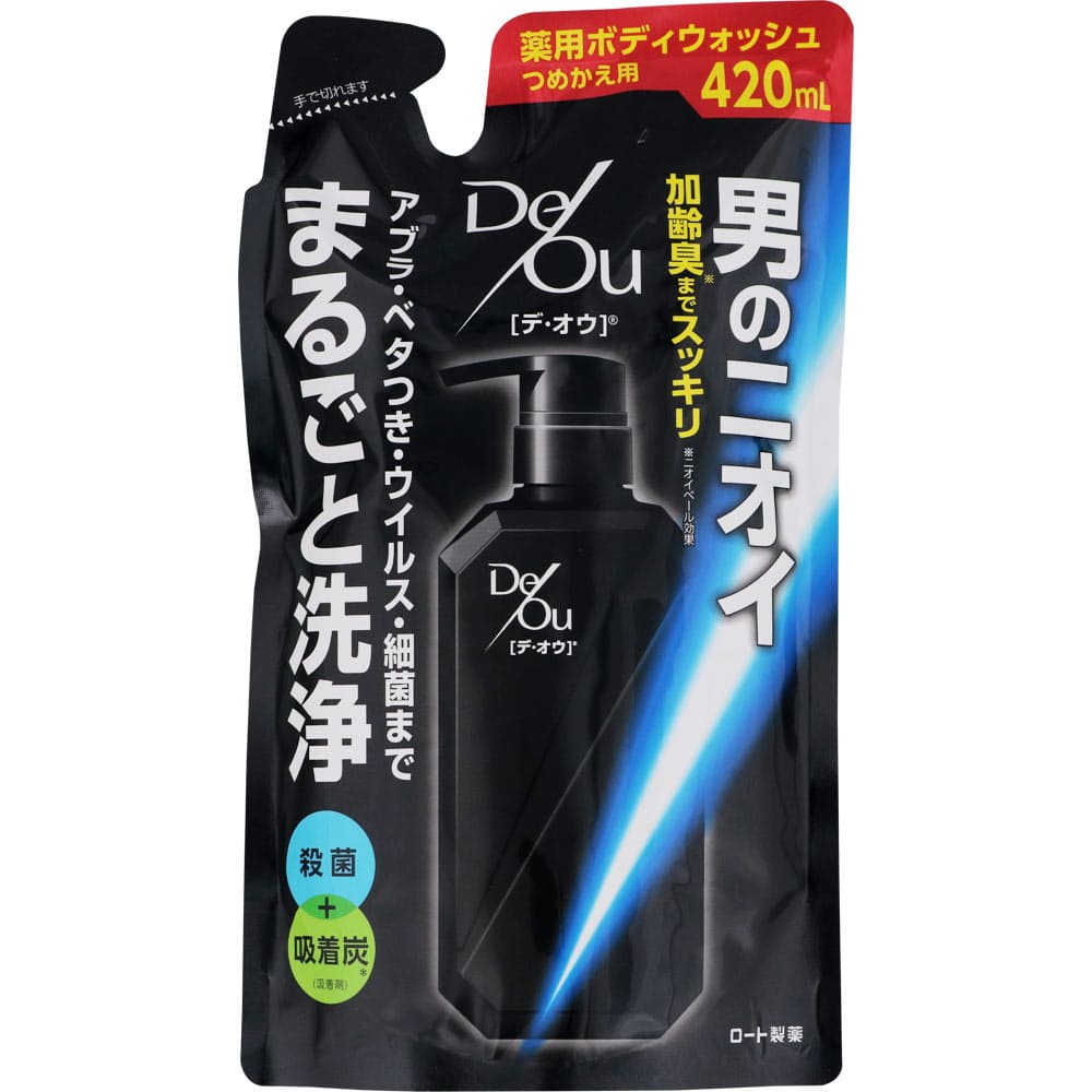 デ・オウ 薬用クレンジングウォッシュ つめかえ用 420mL