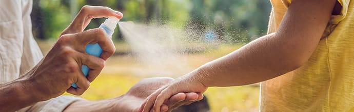 虫よけを効果的に使いたい