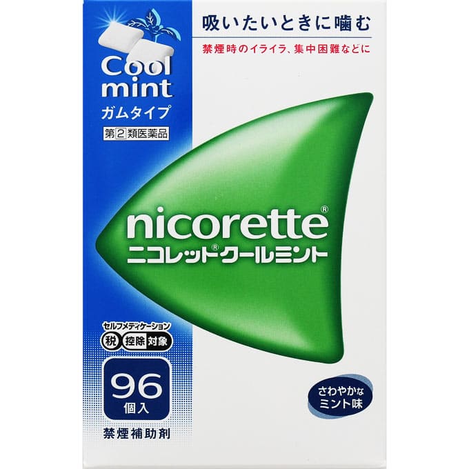 ★ニコレットクールミント 96個 [指定第2類医薬品]