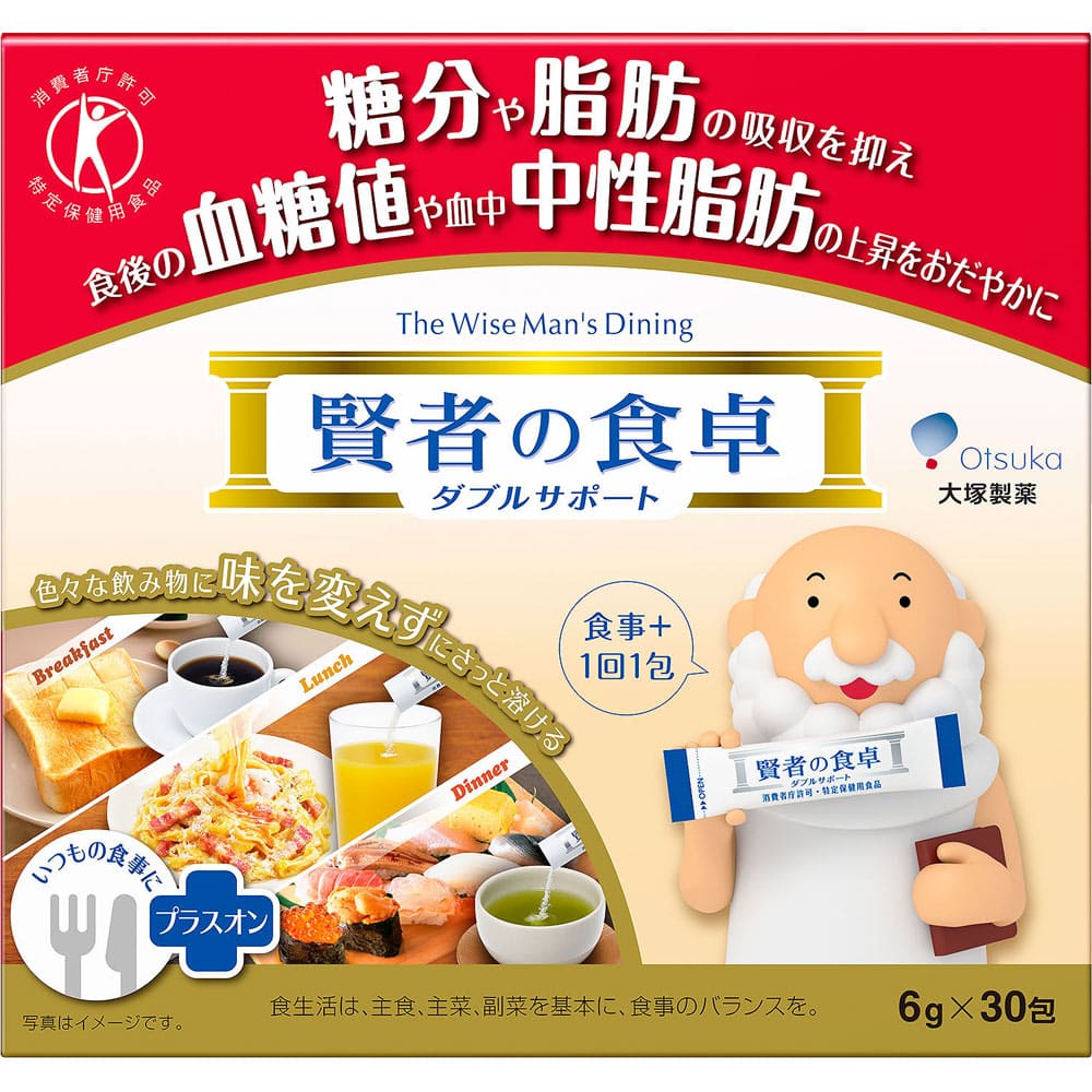 ※賢者の食卓 ダブルサポート 180g（6g×30包）