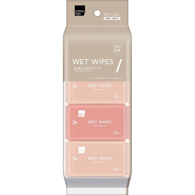 matsukiyo WET WIPES 8個入