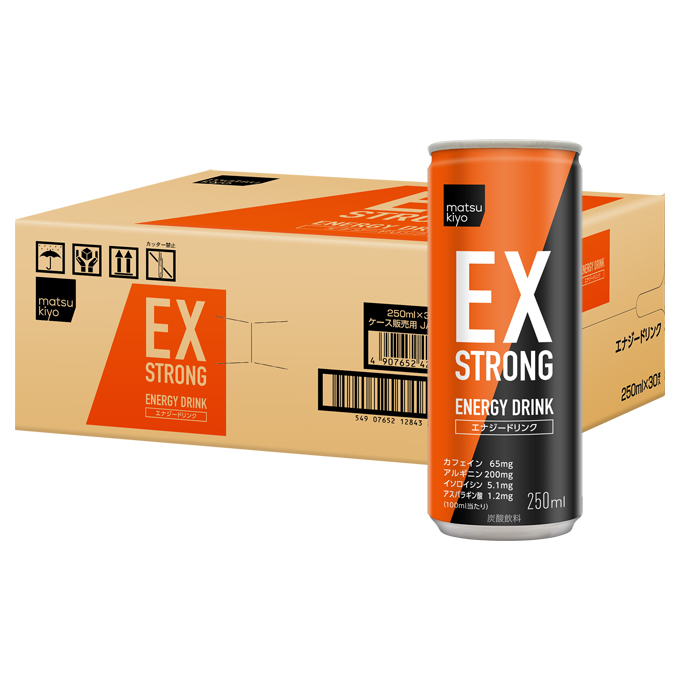 matsukiyo EXSTRONG エナジードリンク ２５０ｍｌ×３０本