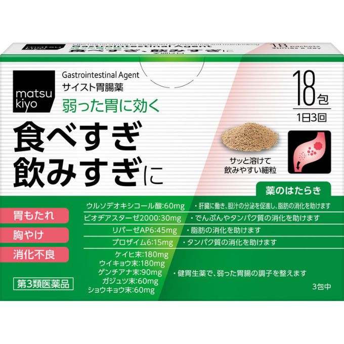 matsukiyo サイスト胃腸薬(二日酔い予防)