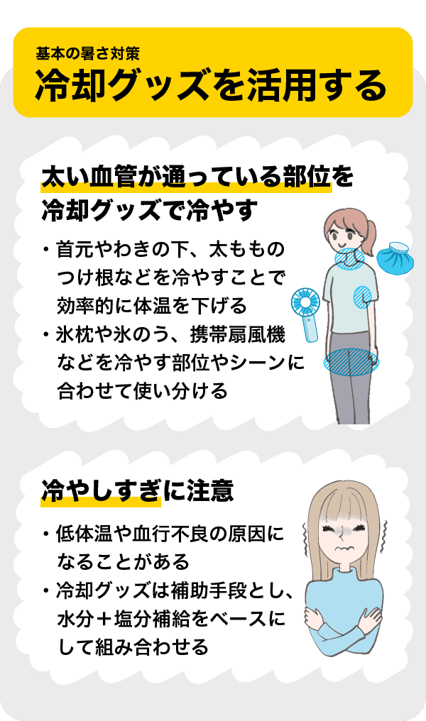 暑い時期を快適に過ごすためのおすすめ商品10選｜水分・塩分補給&冷却