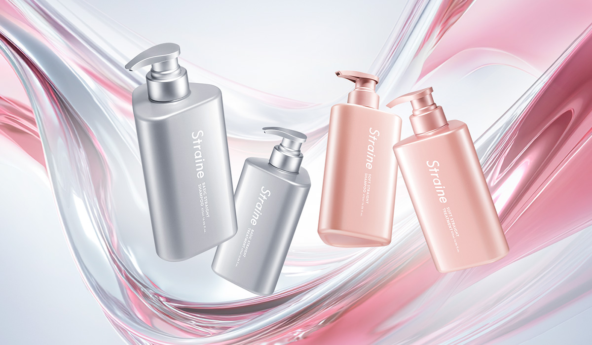「ストレート処方」特化のヘアケアブランド・Straine（ストレイン）