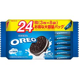 オレオファミリーパックバニラクリームの画像