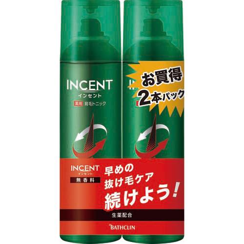 インセント薬用育毛トニック無香料ペアパックの画像
