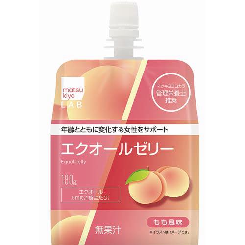 エクオール糖ゼリーもも風味の画像