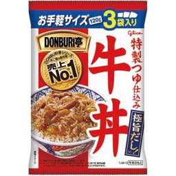 ＤＯＮＢＵＲＩ亭牛丼３食パックの画像