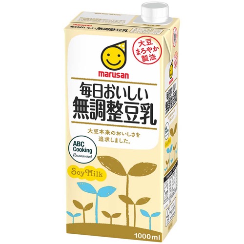 毎日おいしい無調整豆乳の画像