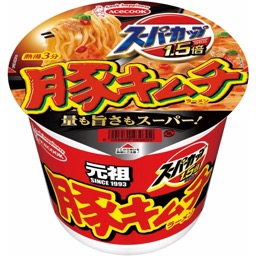 スーパーカップ１.５倍新・豚キムチラーメンの画像