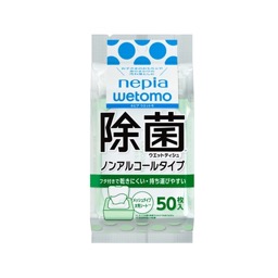 ネピアwetomo除菌ウエットティシュノンアルコールタイプの画像