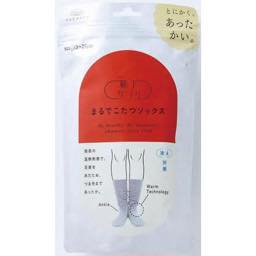 靴下サプリまるでこたつソックスグレーの画像