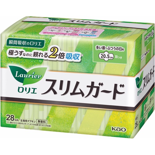 ロリエスリムガードしっかり昼用羽つきの画像