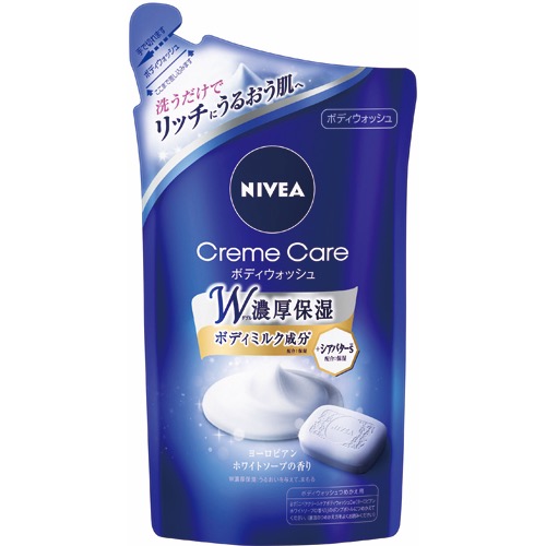 ニベアクリームケアボディウォッシュW濃厚保湿詰替の画像