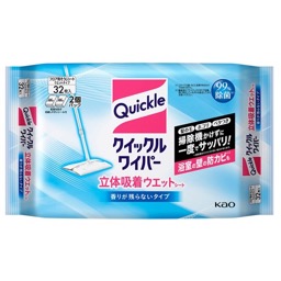 クイックルワイパー立体吸着ウエットシートの画像