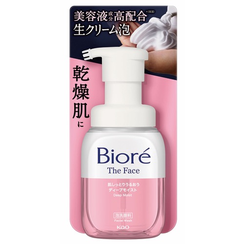 ビオレザフェイス泡洗顔料ディープモイスト本体の画像