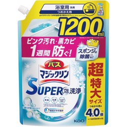 バスマジックリンＳＵＰＥＲ泡洗浄無残香大スパウトの画像