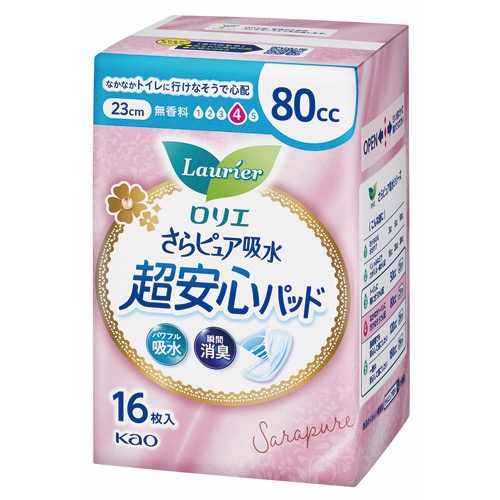 ロリエさらピュア吸水超安心パッド80CCの画像