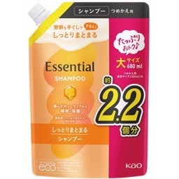 エッセンシャルしっとりまとまるシャンプー詰替の画像