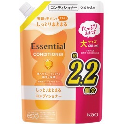 エッセンシャルしっとりまとまるコンディショナー詰替の画像