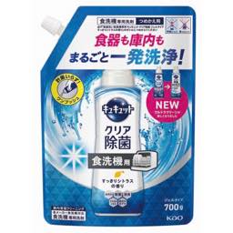 食洗機用キュキュットクリア除菌ジェルシトラス詰替の画像