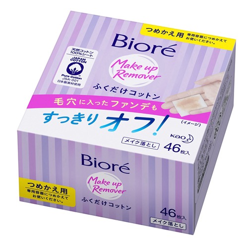 ビオレメイク落としふくだけコットン詰替の画像