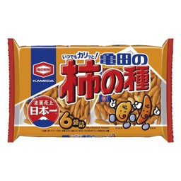 亀田の柿の種６袋詰の画像