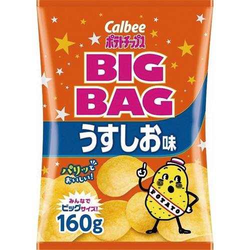 ビッグバッグポテトチップスうすしお味の画像
