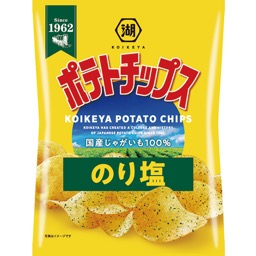 湖池屋ポテトチップスのり塩の画像