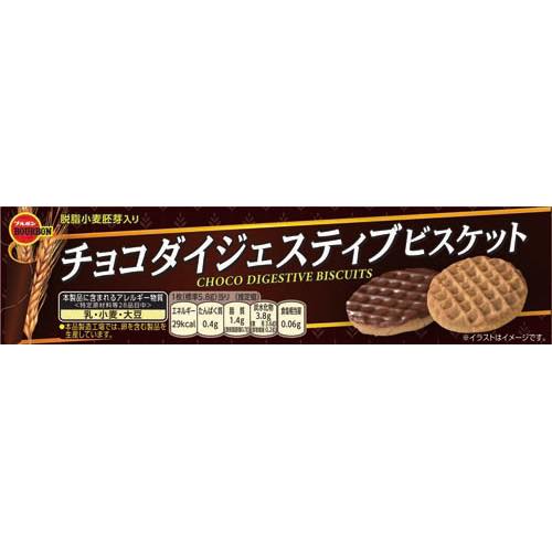 チョコディジェスティブビスケットの画像