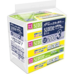 スコッティペーパーふきんサッとサッと3コパックの画像