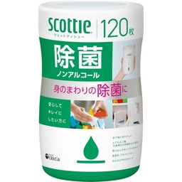 スコッティウェットティシュー除菌ノンアルコール本体の画像