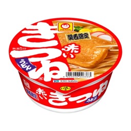 マルちゃん赤いきつねうどん関西の画像