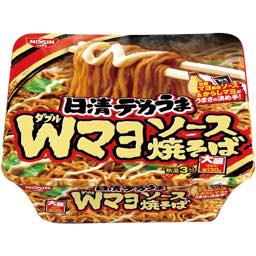 日清デカうまＷマヨソース焼そばの画像