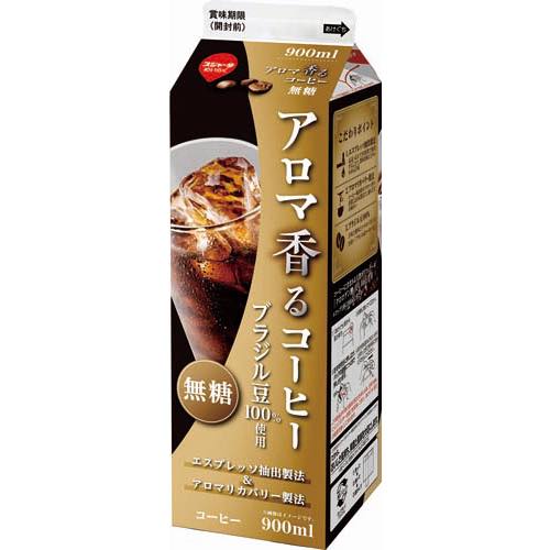 アロマ香るコーヒー無糖の画像