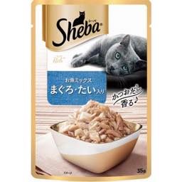 シーバパウチフレークお魚ミックスまぐろ・たいの画像