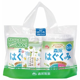 森永はぐくみ２缶パックの画像