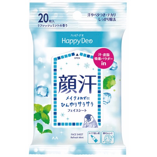 ハッピーデオフェイスシートリフレッシュミントの画像