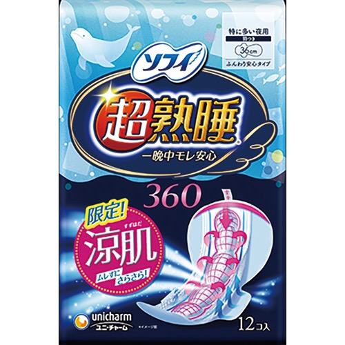ソフィ超熟睡ガ-ド涼肌360の画像