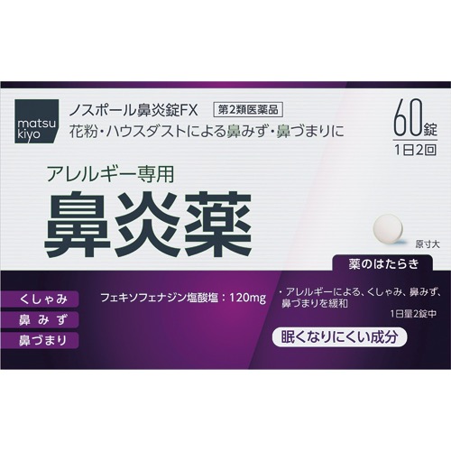 ノスポール鼻炎錠FXの画像