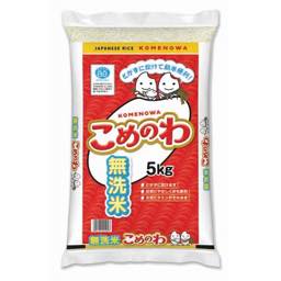 無洗米こめのわの画像