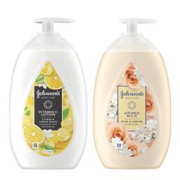 ジョンソンボディケアビタミンＣアロマミルク/ジョンソンエクストラケアアロマミルク　各種の画像