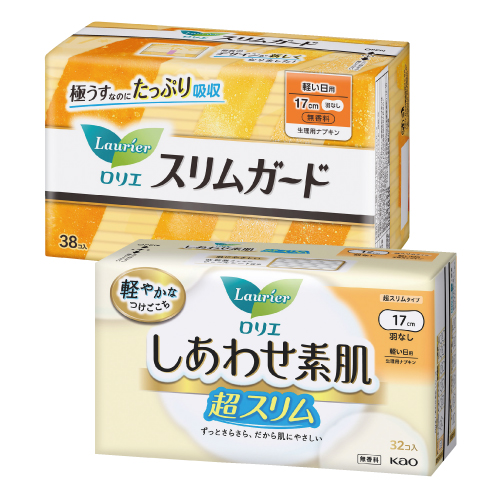 ロリエしあわせ素肌スリム軽い日羽なし/ロリエスリムガード軽い日用の画像