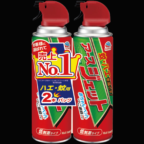 アースジェット２本パックの画像