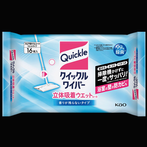 クイックルワイパー立体吸着ウエットシートの画像